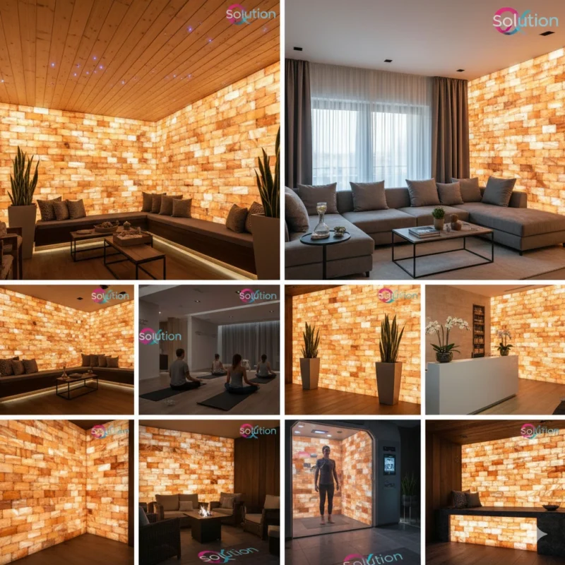 ملح الهملايا للاسترخاء والعلاج الطبيعي