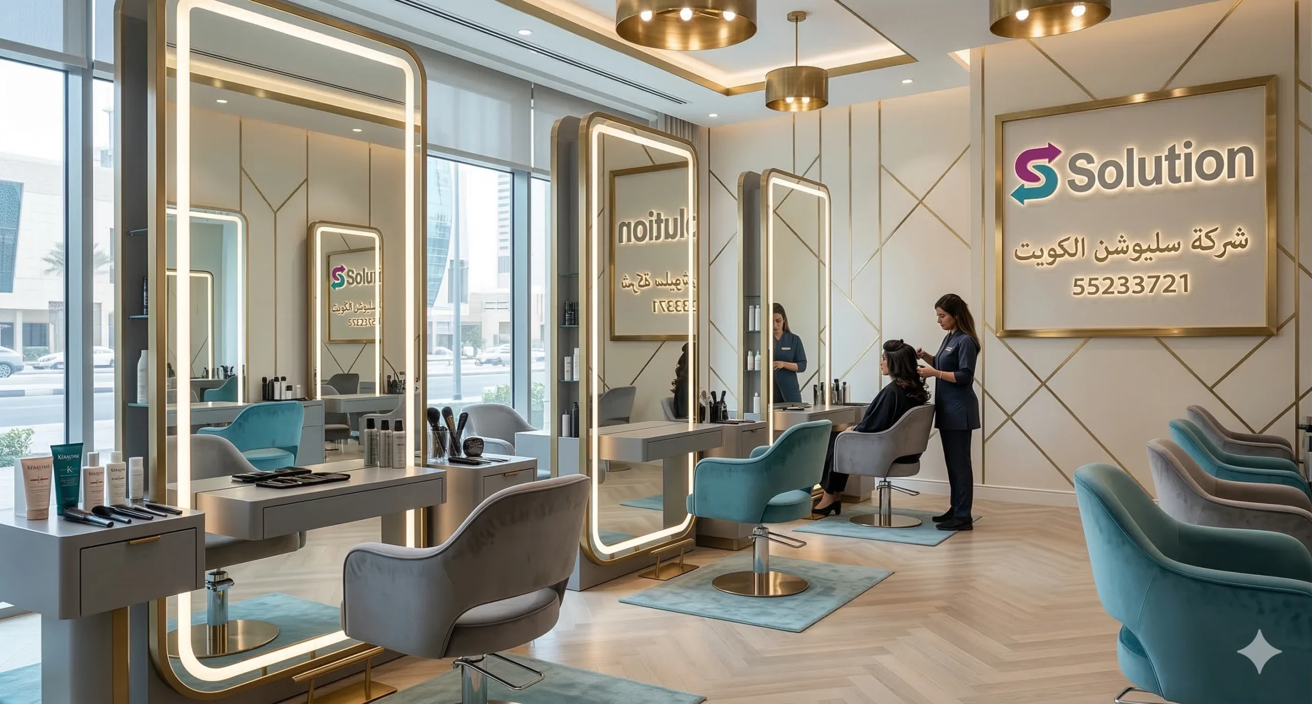 مرايات صالونات للبيع بالخليج